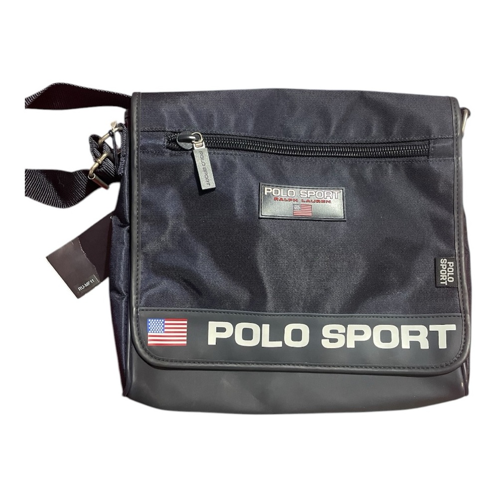 Polo by Ralph Lauren Black Messenger Bag